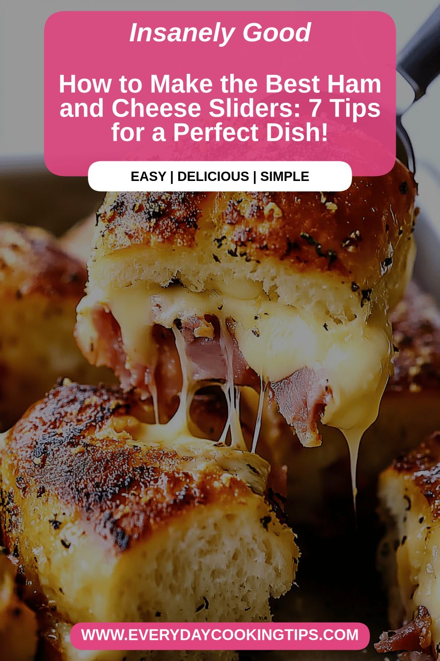 Ham and Cheese Sliders final dish beautifully presented and ready to serve