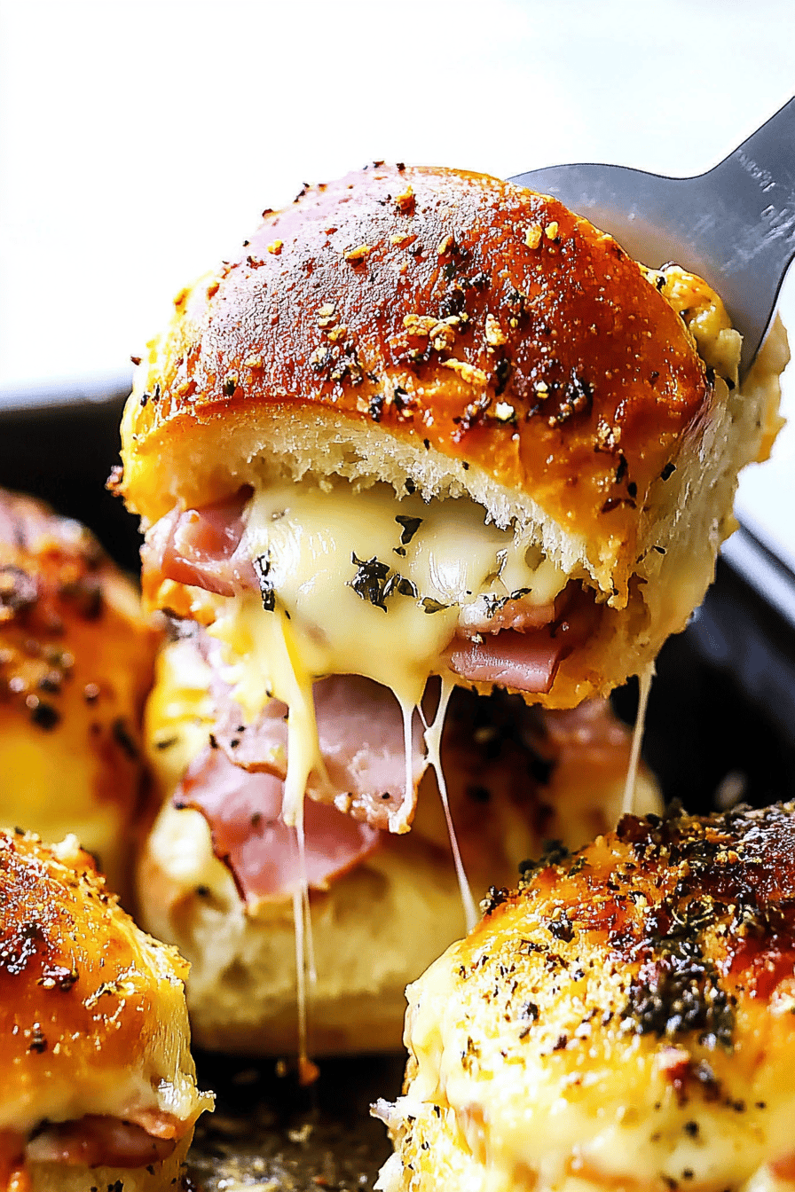 Ham and Cheese Sliders