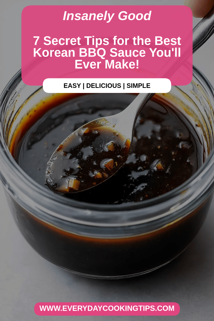 Korean BBQ Sauce Tips final dish beautifully presented and ready to serve