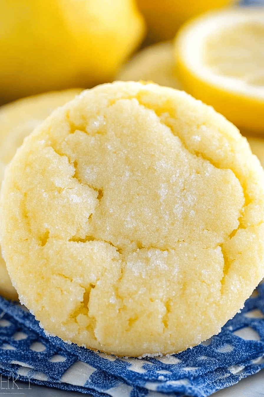 Lemon Sugar Cookies