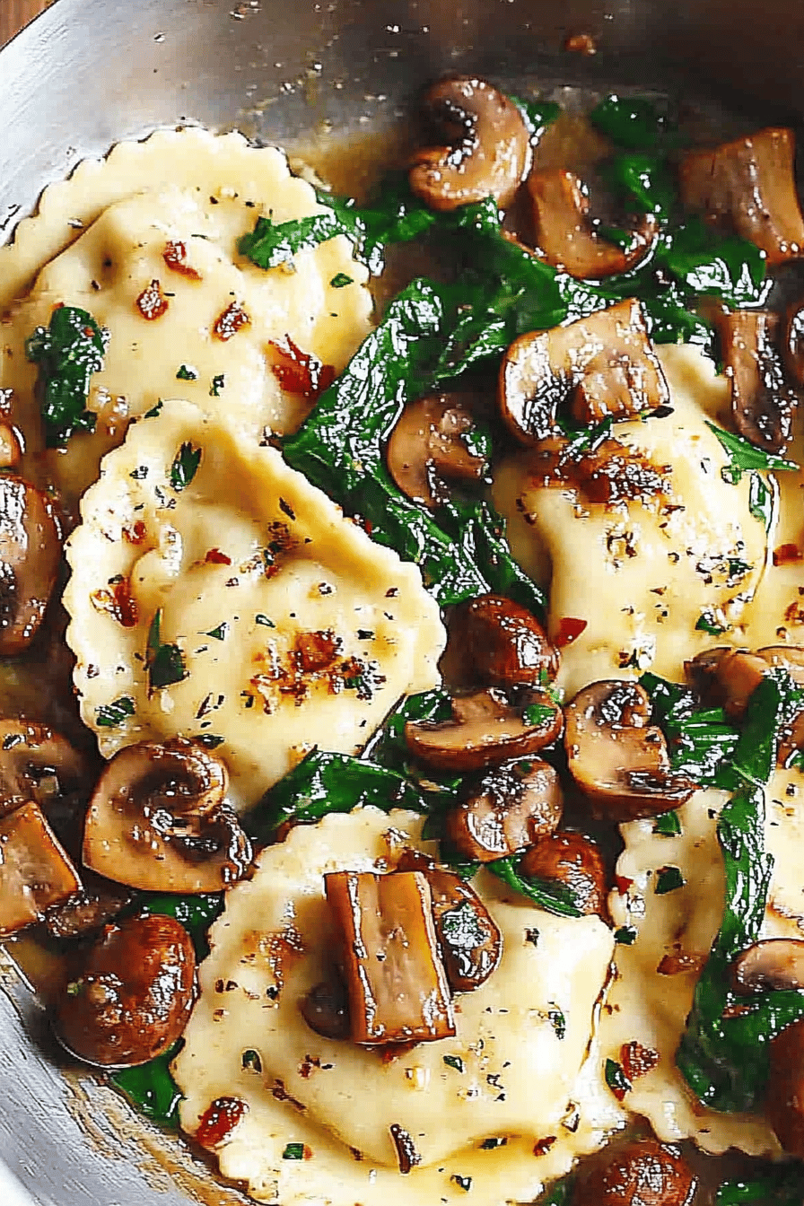 Mushroom Ravioli Recipe