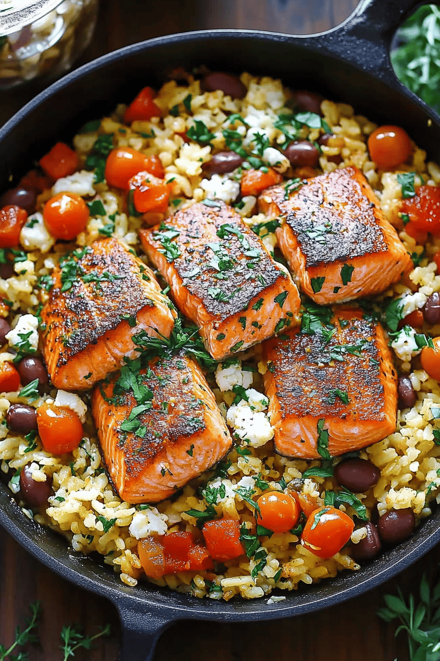 Salmon Rice Delight