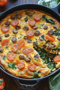 Sausage Frittata