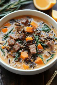 Sausage Wild Rice Soup Recipe
