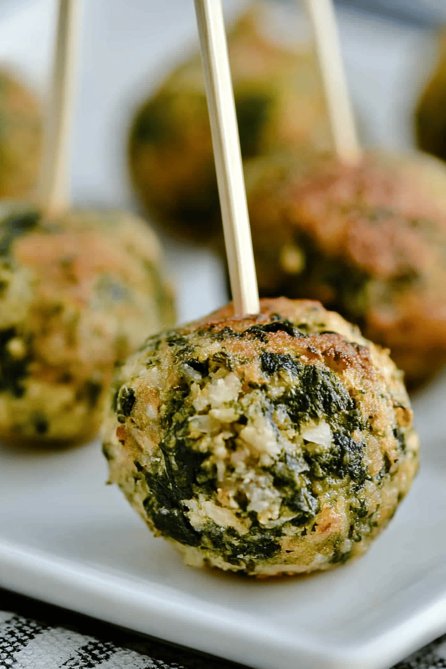 Spinach Balls Recipe