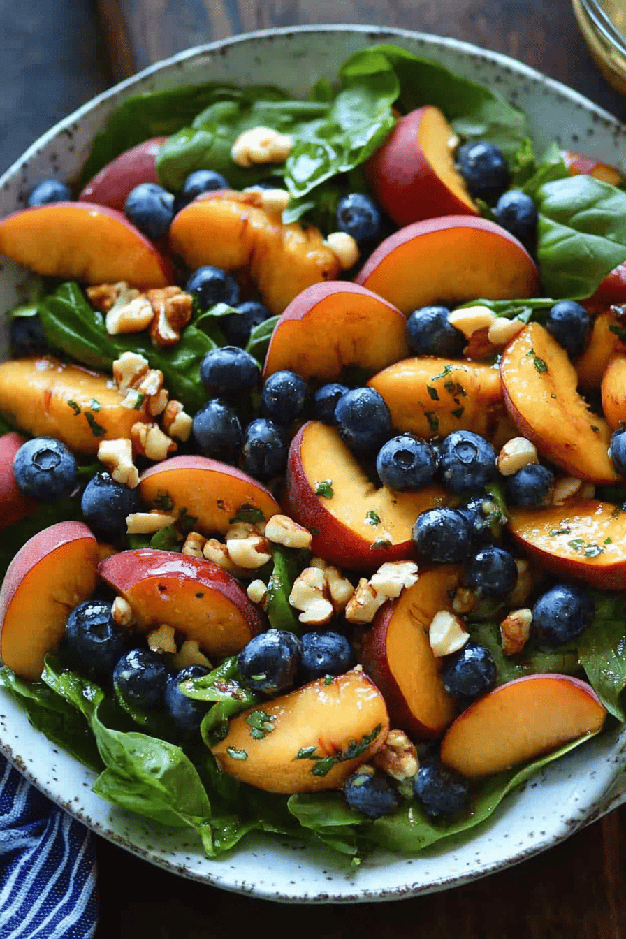 Summer Peach Salad