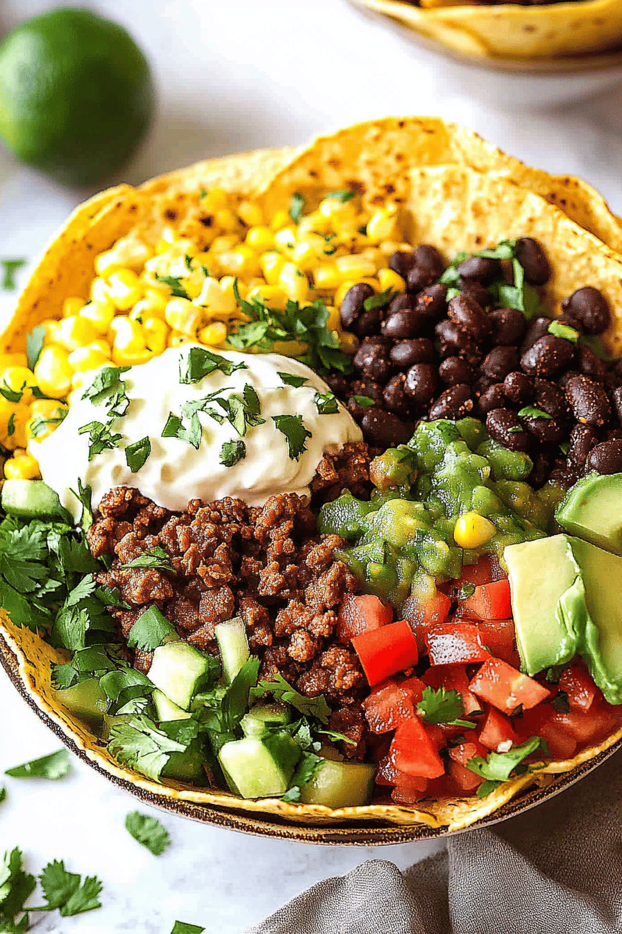Taco Bowls Recipe