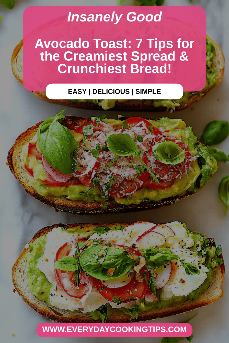 avocado toast tips final dish beautifully presented and ready to serve