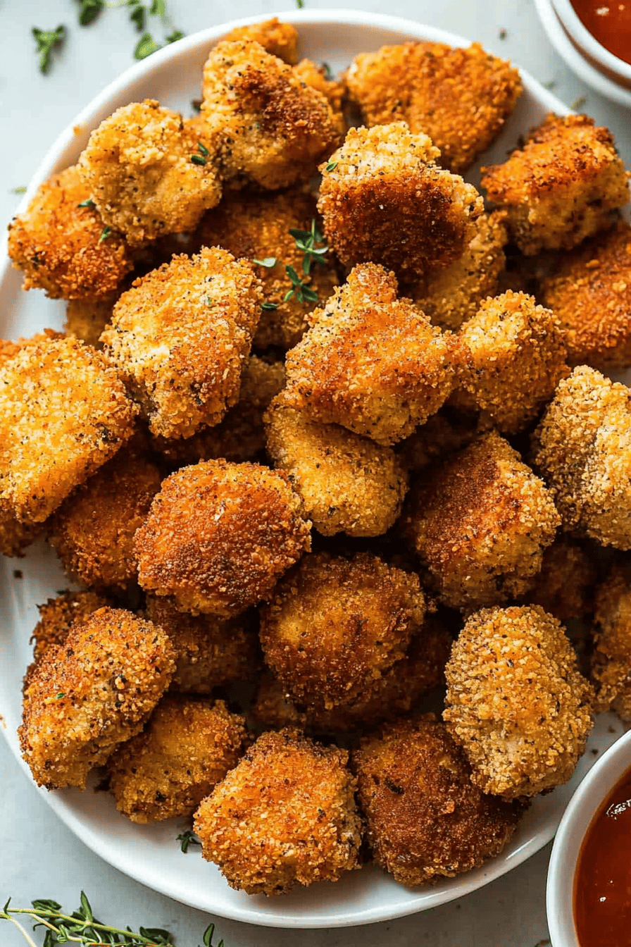 baked chicken nuggets
