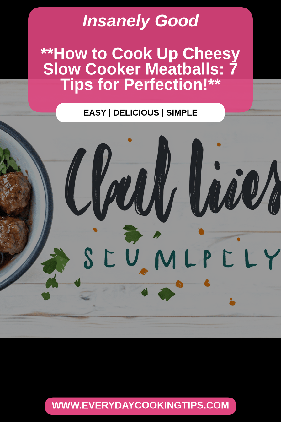 cheesy slow cooker meatballs final dish beautifully presented and ready to serve