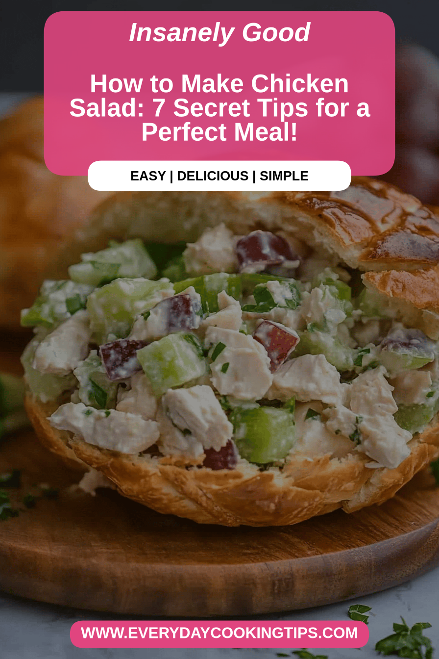 chicken salad recipe final dish beautifully presented and ready to serve