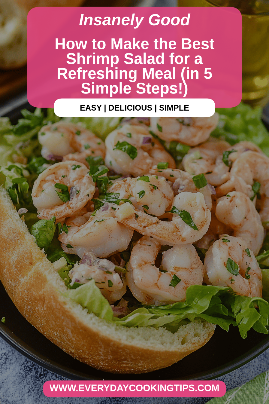 shrimp salad recipe final dish beautifully presented and ready to serve