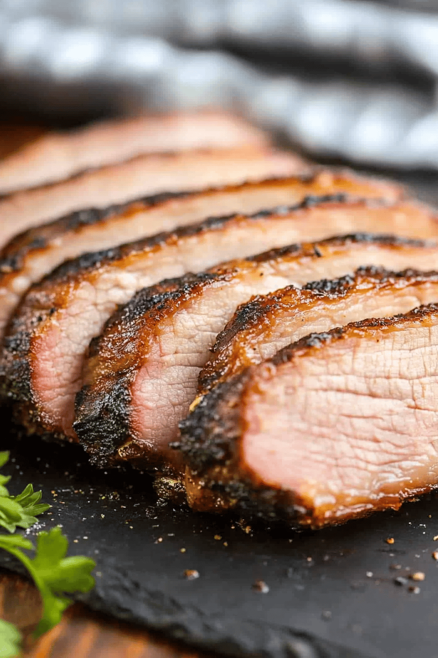 smoked pork loin