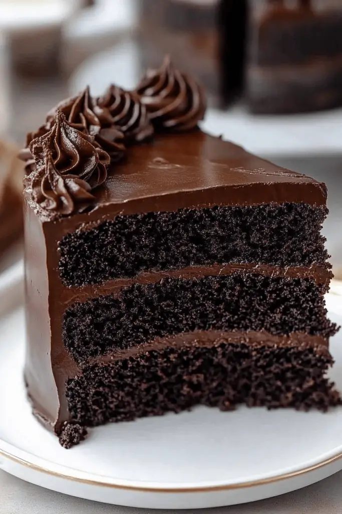 Black velvet cake
