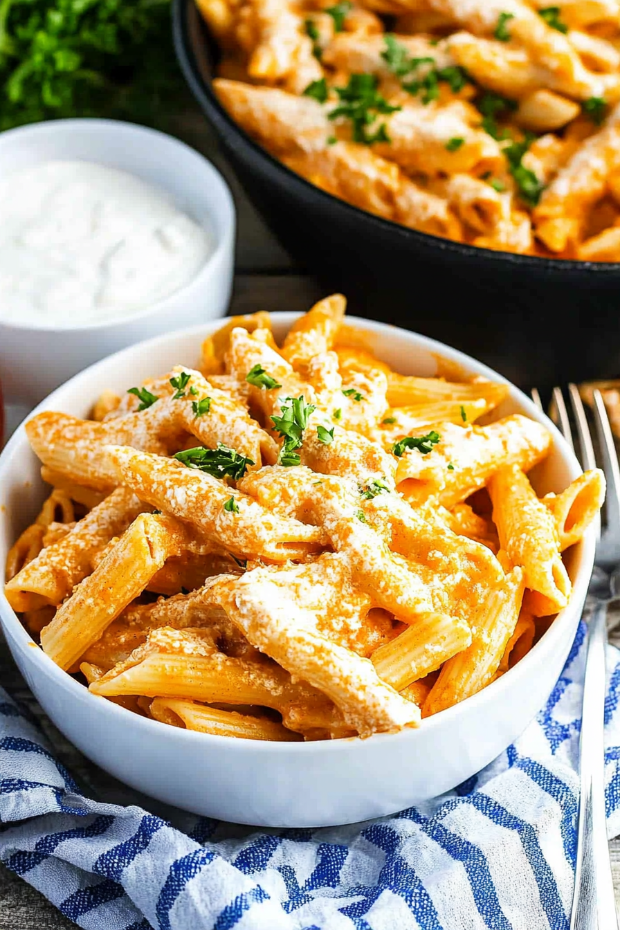 Buffalo Chicken Pasta