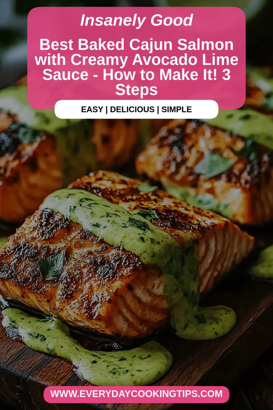 Cajun salmon recipe final dish beautifully presented and ready to serve