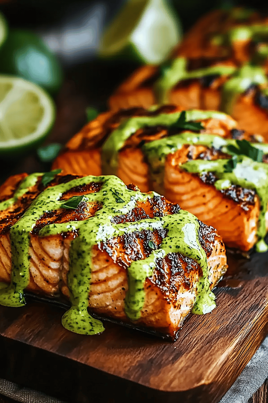 Cajun salmon recipe ingredients organized and measured on kitchen counter