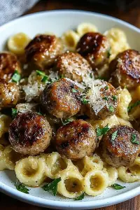 Garlic butter sausage bites