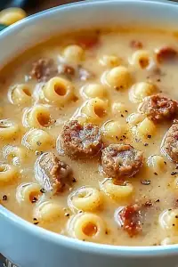 Italian sausage ditalini soup