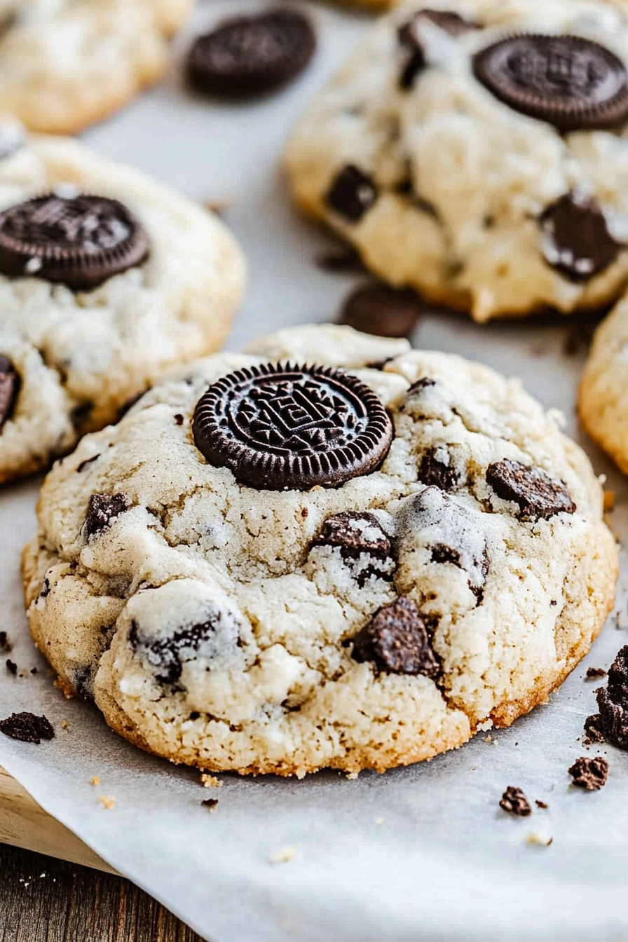 Oreo Cheesecake Cookies