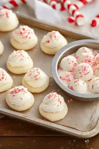 Peppermint meltaways