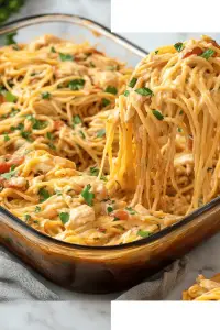 Rotel chicken spaghetti
