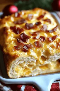 bacon egg biscuit bake