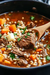 beef barley soup