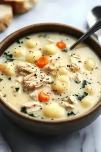 chicken gnocchi soup