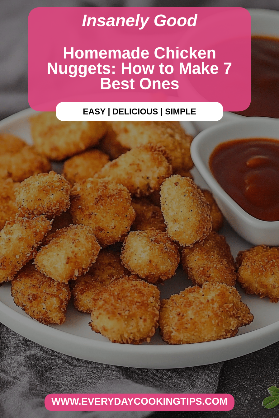 chicken nuggets final dish beautifully presented and ready to serve