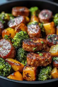 honey garlic sausage
