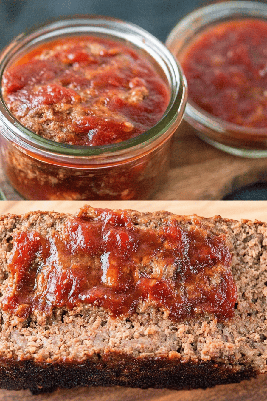 meatloaf recipe slice on plate showing perfect texture and swirl pattern