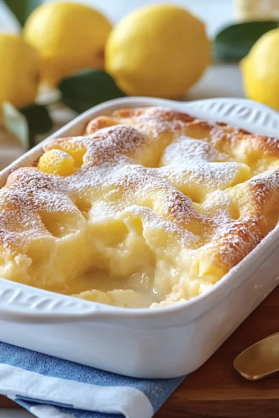 one bowl lemon dessert