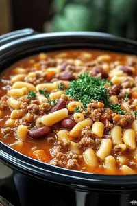 pasta fagioli