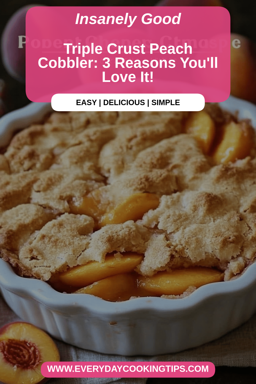peach cobbler final dish beautifully presented and ready to serve