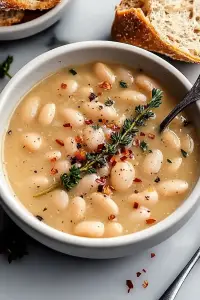 white bean soup