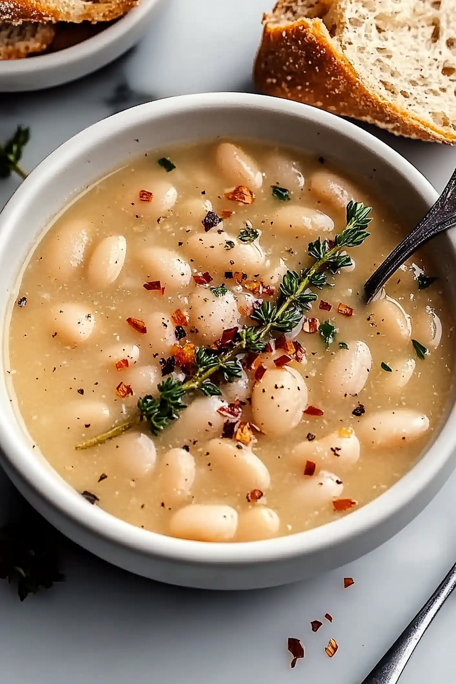 white bean soup