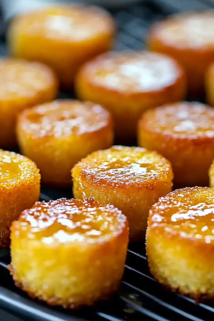 Honey Butter Cornbread Poppers