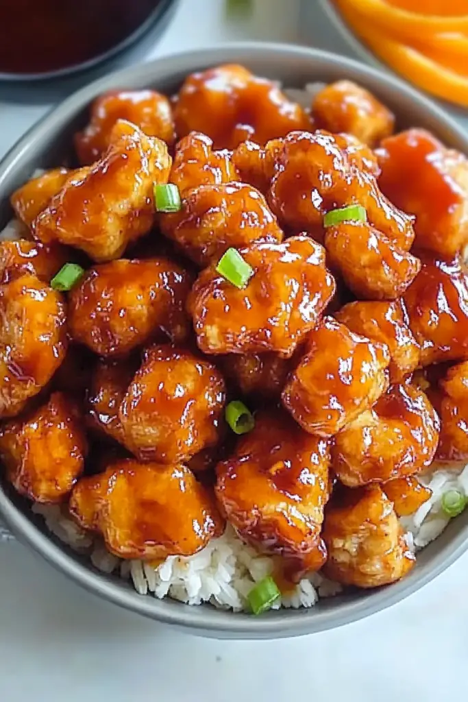 Hot Orange Chicken
