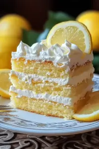 Italian Lemon Cream Cake
