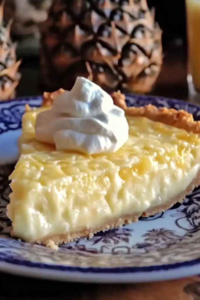Jims Pineapple Cheese Pie