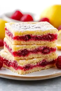 Lemon Raspberry Bars