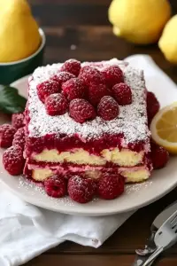 Raspberry Tiramisu