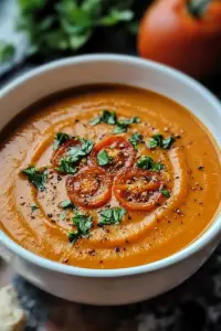 Roasted tomato soup