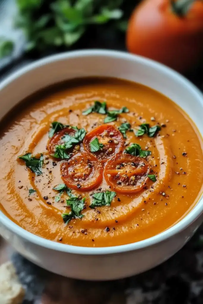 Roasted tomato soup