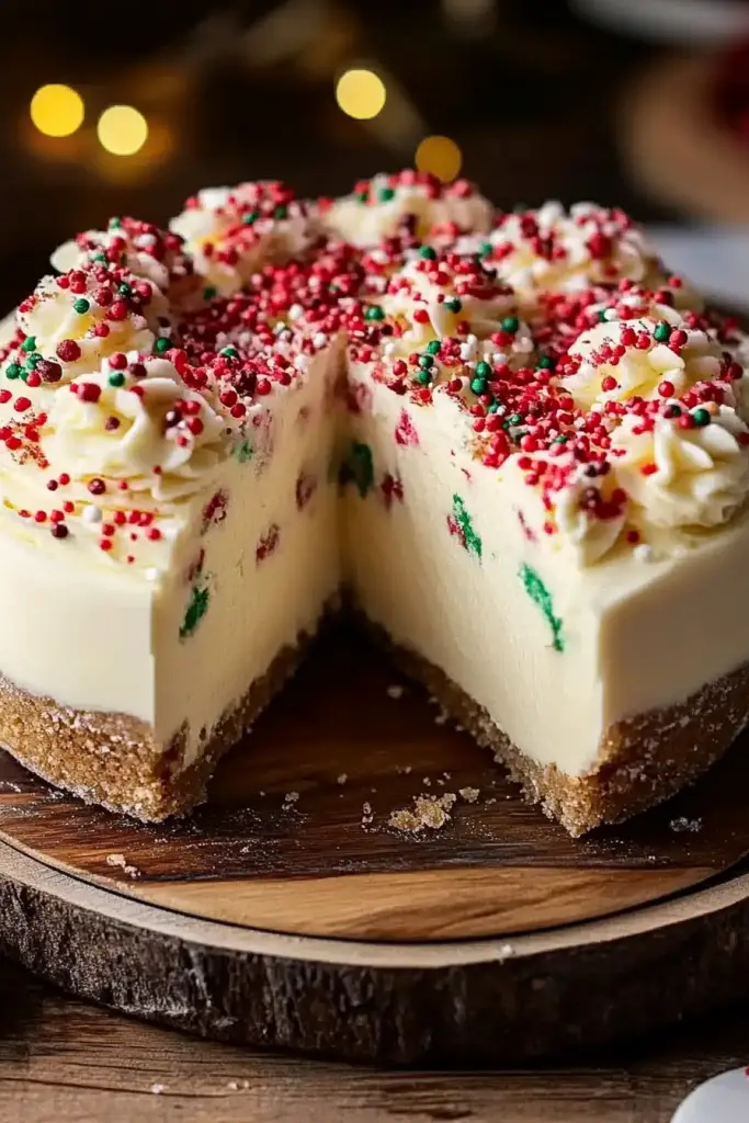 Sugar Cookie Cheesecake