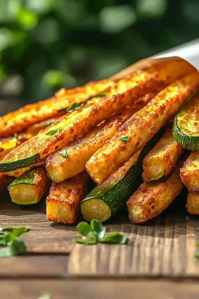 air fryer zucchini fries