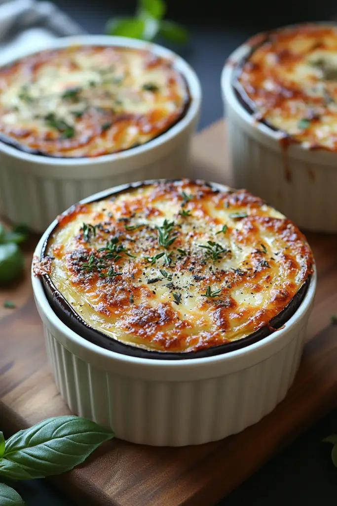 baked eggplant parmesan