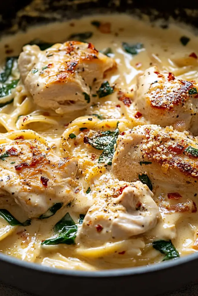 creamy chicken pasta recipe
