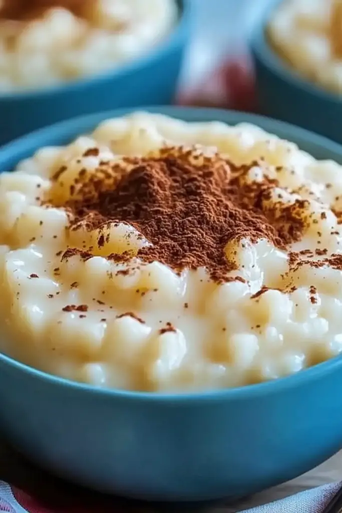 old fashioned rice pudding